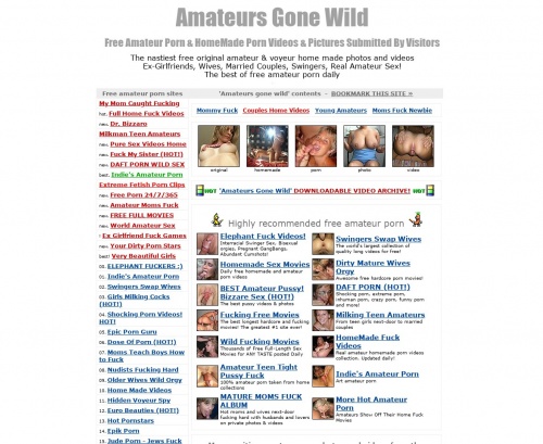 Amateurs gone wild review and 25+ sites like Amateurs gone wild picture